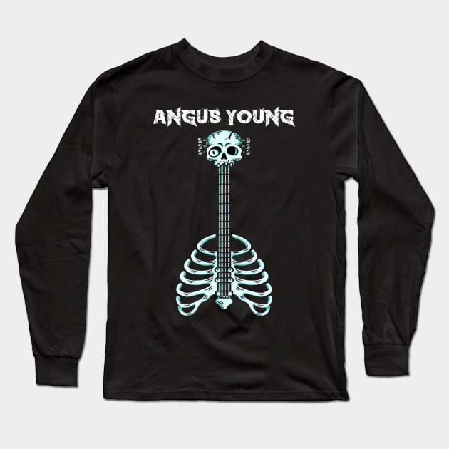 Vintage guitarist 13 Long Sleeve T-Shirt by PROALITY PROJECT